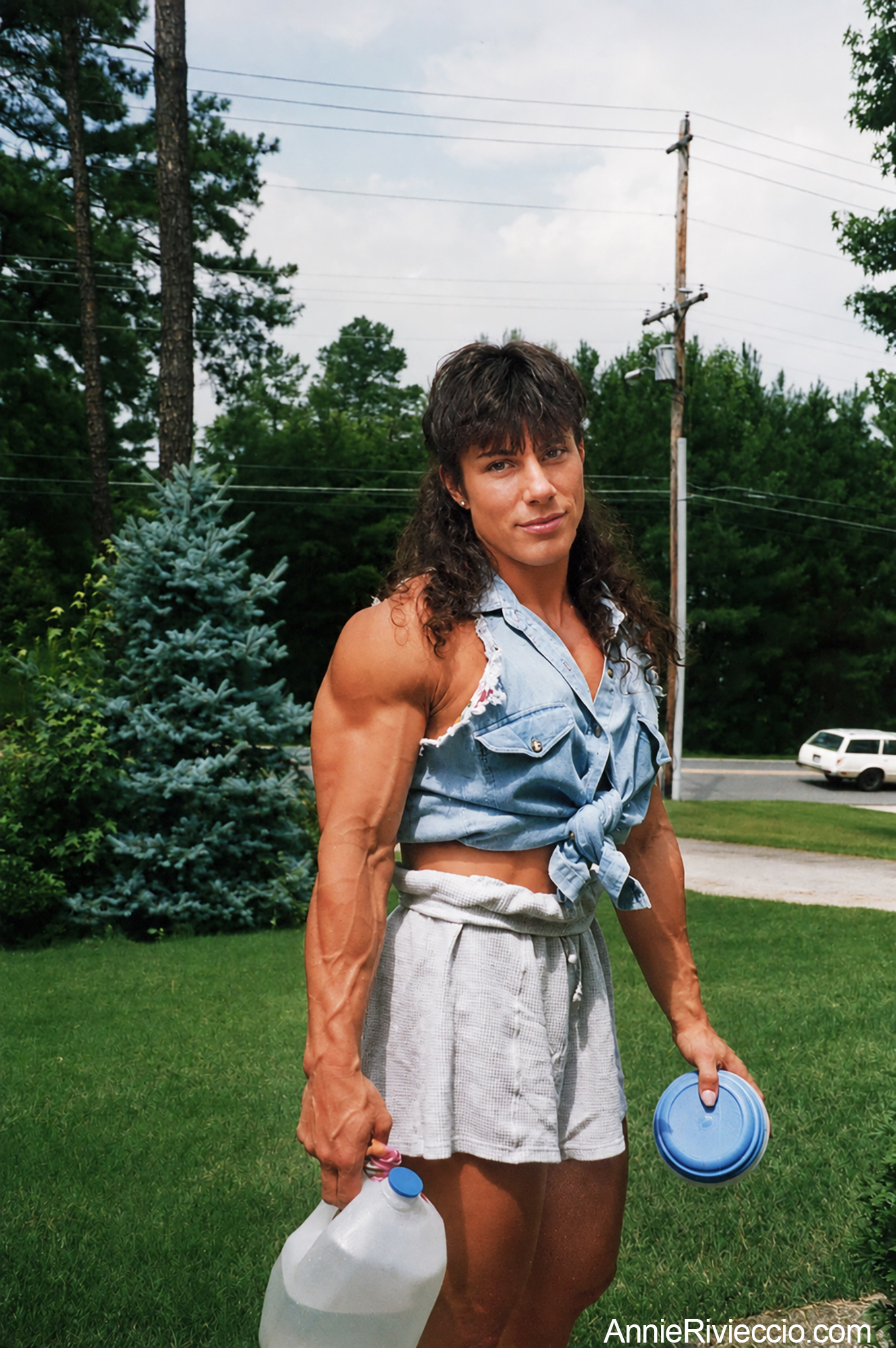 Annie Rivieccio Back from Gym